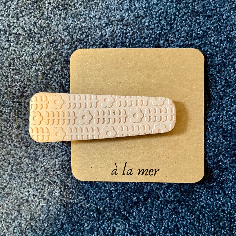 Polymer Clay Hair Clip